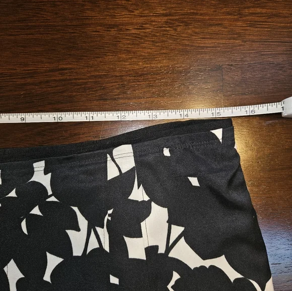 Vintage Silk Banana Republic Floral Midi Skirt Sz 4 - Picture 8 of 12